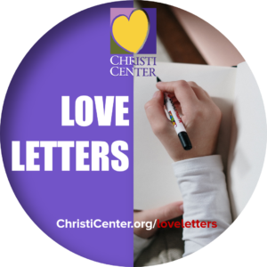 Love letter graphic Ruond png